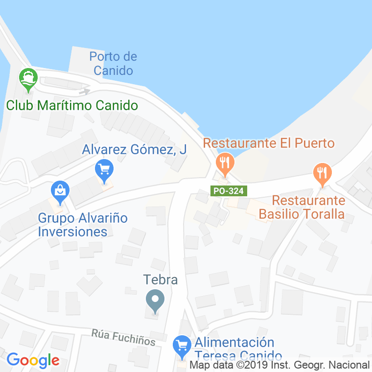 Código Postal calle Cesareo A, Vazquez (Canido), lugar en Vigo