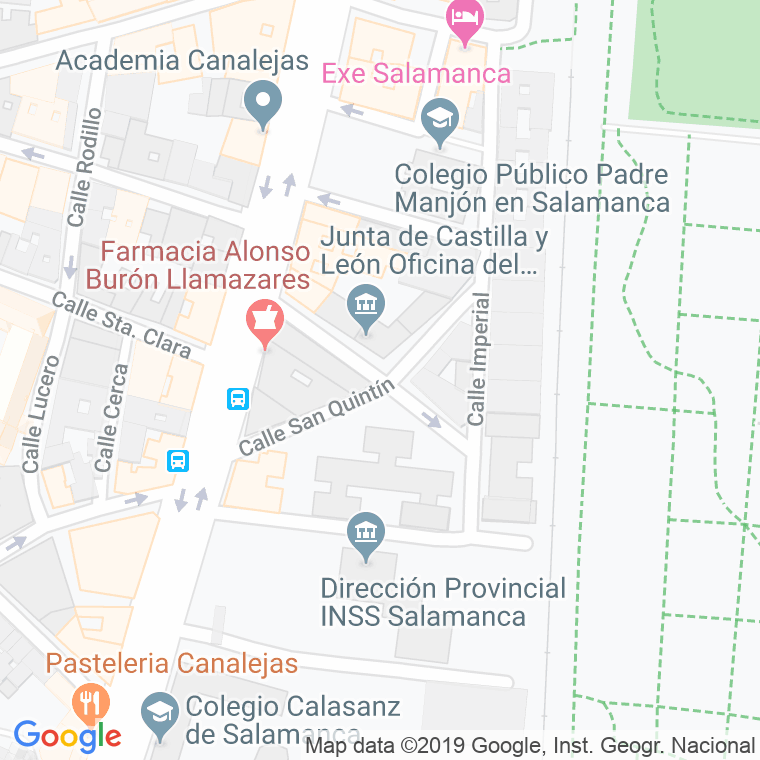 Código Postal calle Calatañazor en Salamanca