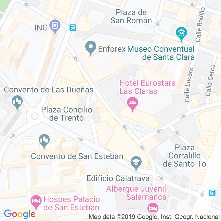 Código Postal calle Marquesa De Almarza en Salamanca