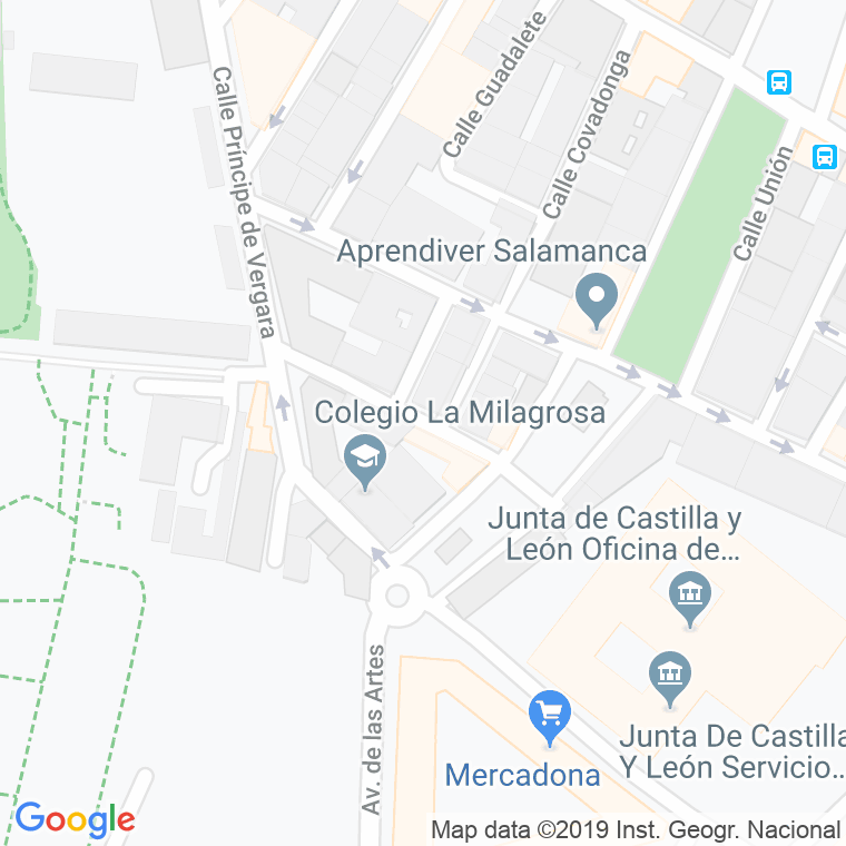 Código Postal calle Alarcos en Salamanca