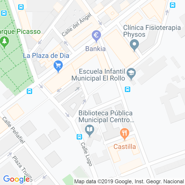Código Postal calle Alicante en Salamanca