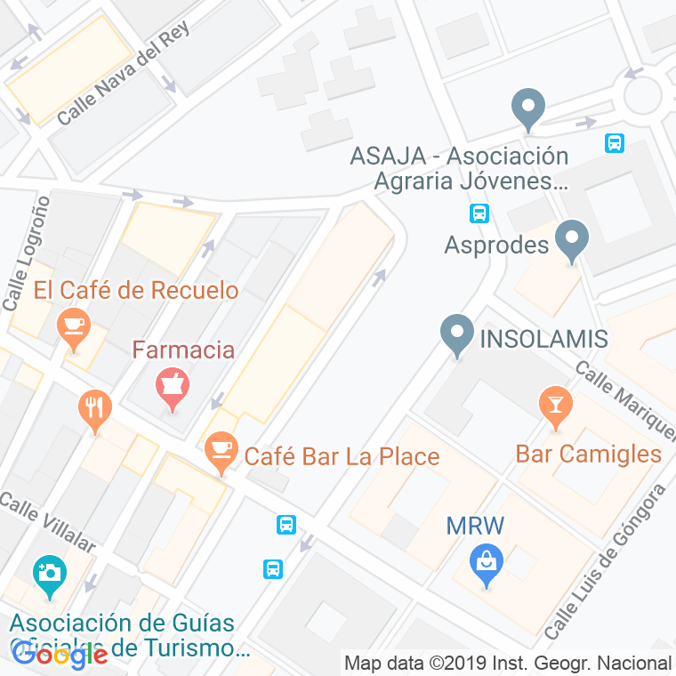 Código Postal calle Almeria en Salamanca