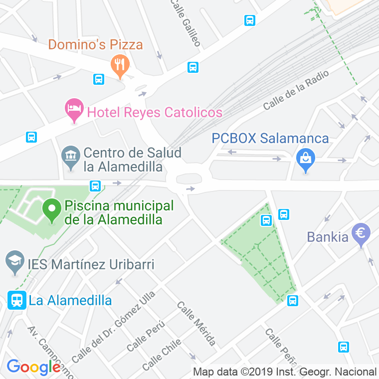 Código Postal calle Antonio Machado, De, glorieta en Salamanca