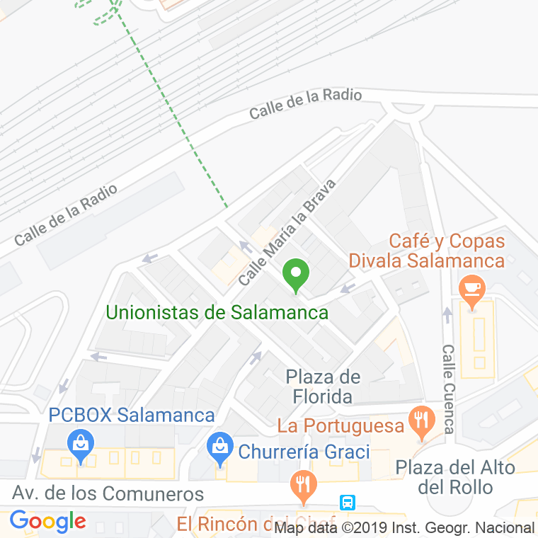 Código Postal calle Badajoz en Salamanca
