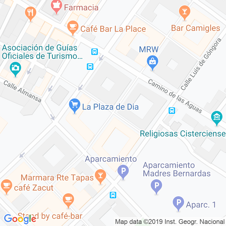 Código Postal calle Conde Duque De Olivares en Salamanca