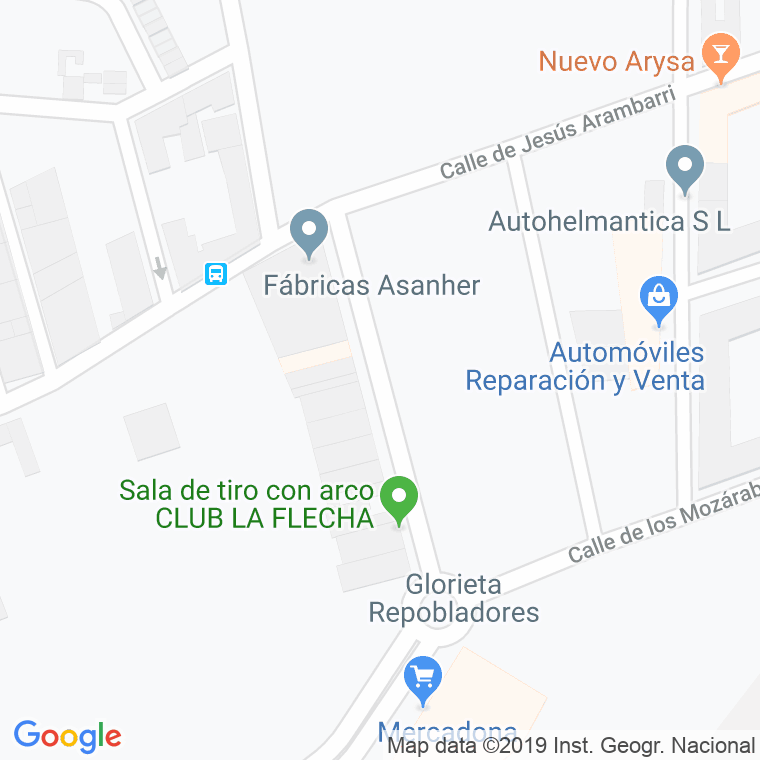 Código Postal calle Francos, De Los en Salamanca