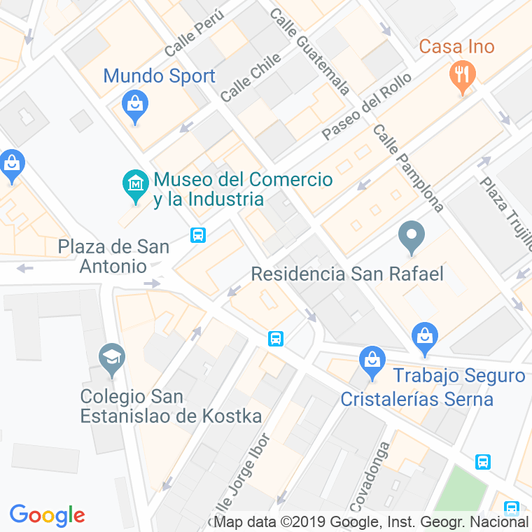 Código Postal calle Independencia en Salamanca