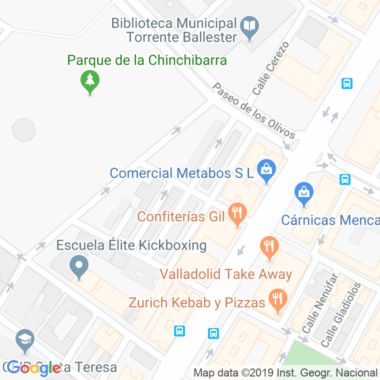 Código Postal calle Rio Riofrio en Salamanca