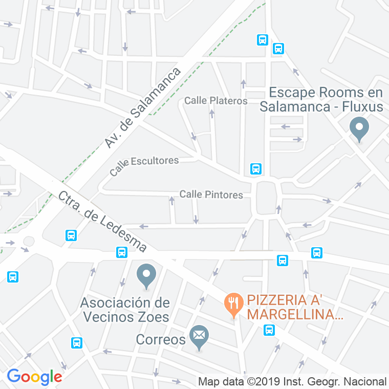 Código Postal calle Agustina De Aragon en Salamanca