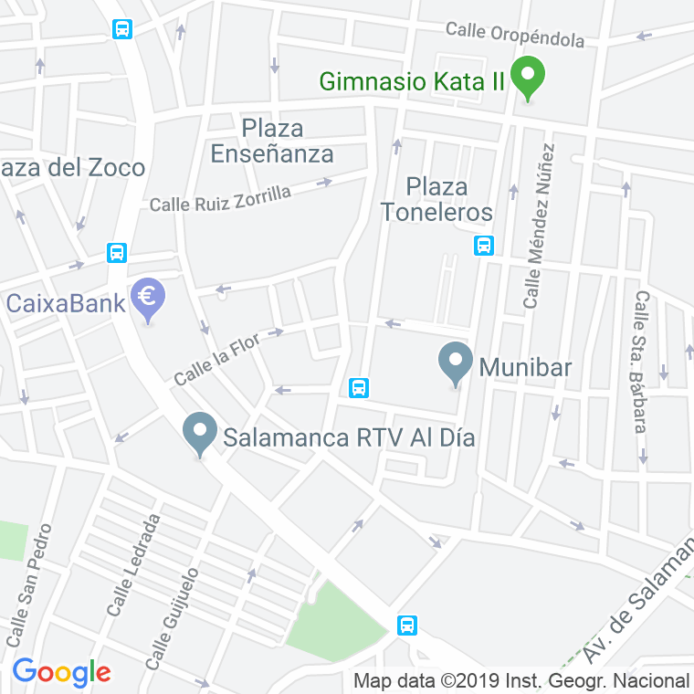 Código Postal calle Alfareros, Los en Salamanca