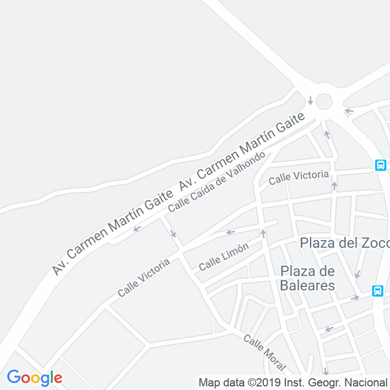 Código Postal calle Caida De Valhondo en Salamanca