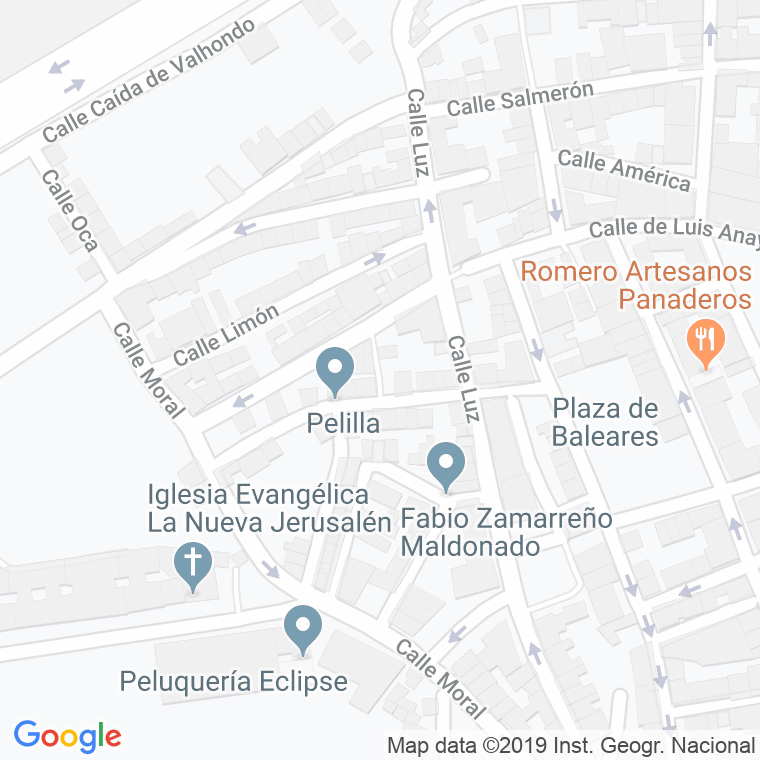 Código Postal calle Corta en Salamanca