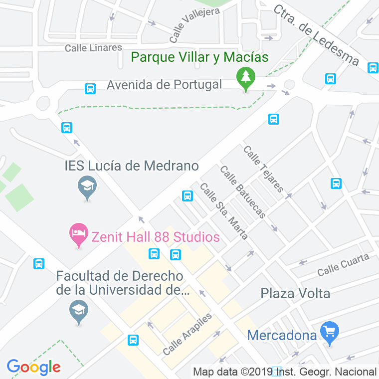 Código Postal calle Artesania en Salamanca
