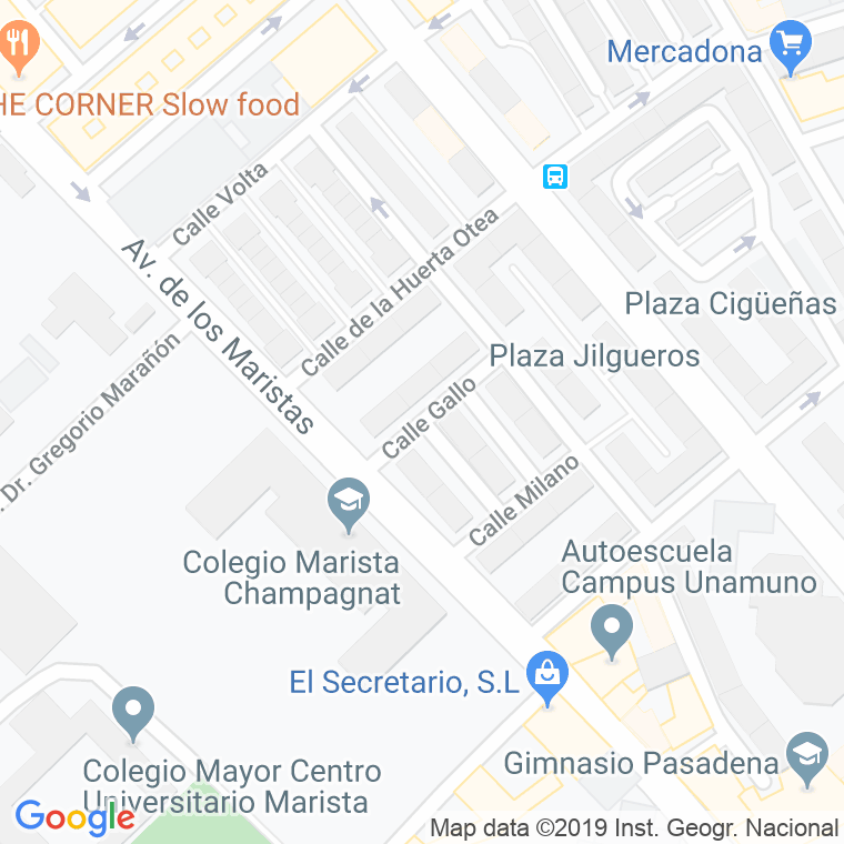 Código Postal calle Gallo en Salamanca