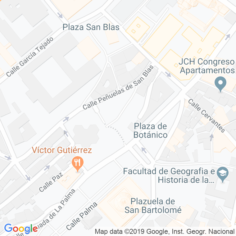 Código Postal calle Independencia, De La, cuesta en Salamanca