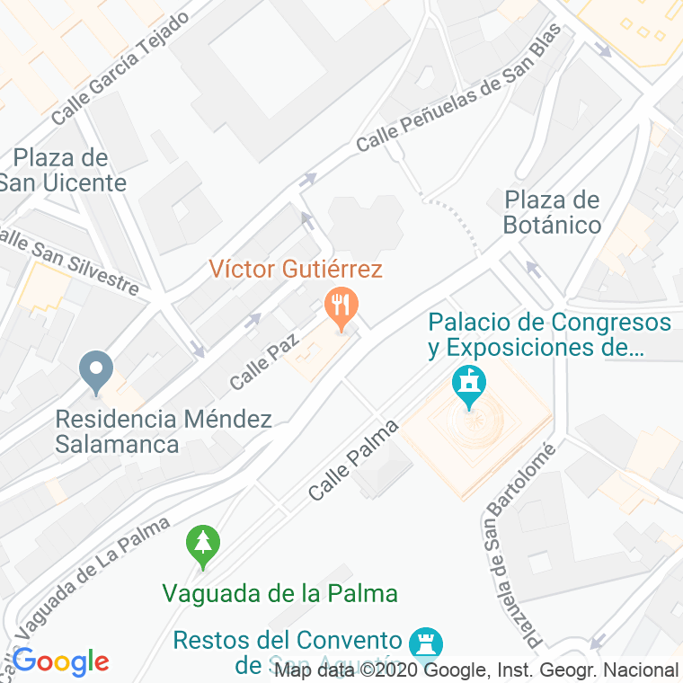 Código Postal de Gutierrez Velasco en Salamanca