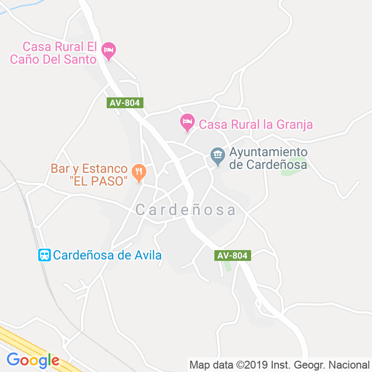 Código Postal de Cardeñosa-huelmos en Salamanca