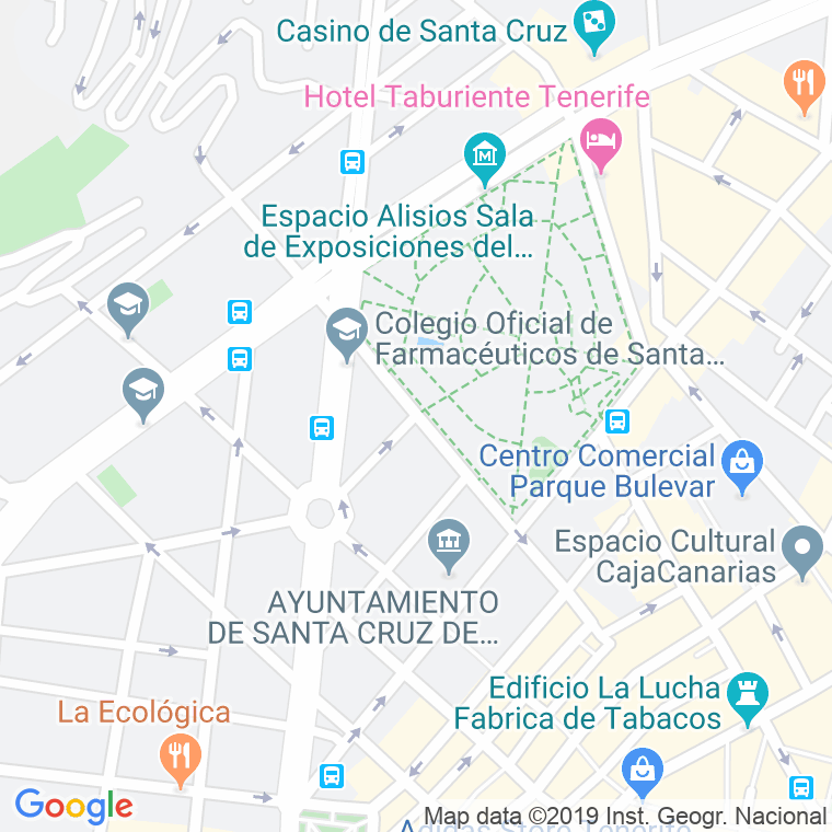 Código Postal calle Numancia   (Impares Del 13 Al Final)  (Pares Del 14 Al Final) en Santa Cruz de Tenerife