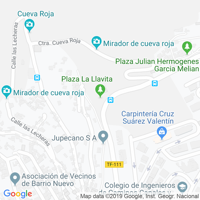 Código Postal calle Llavita, La en Santa Cruz de Tenerife