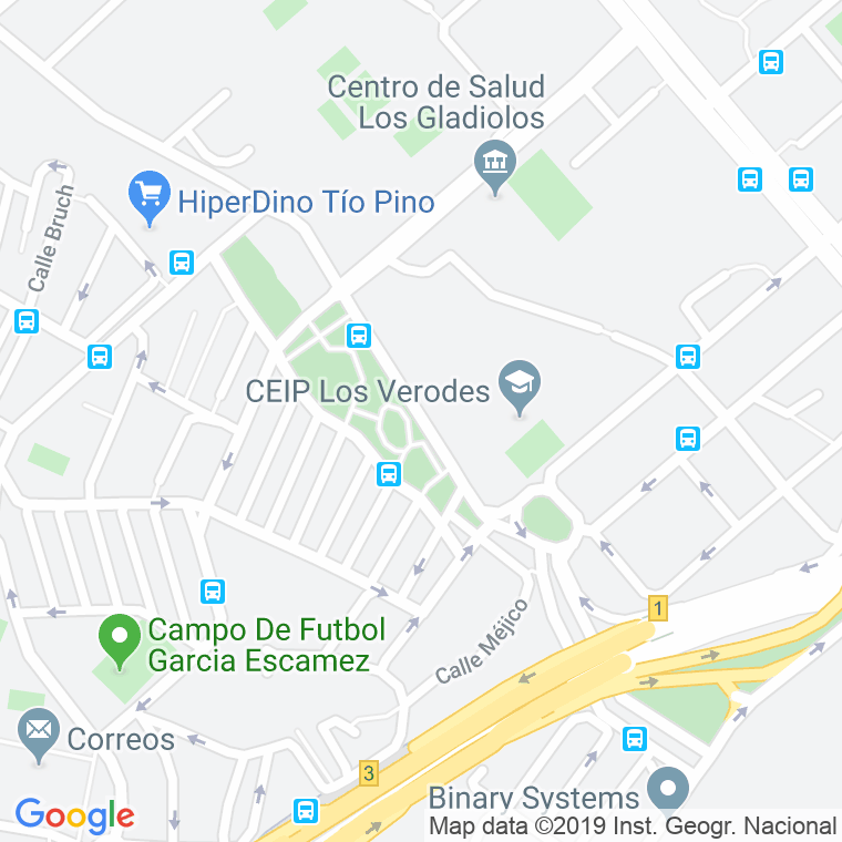 Código Postal calle Alcalde Garcia Ramos en Santa Cruz de Tenerife