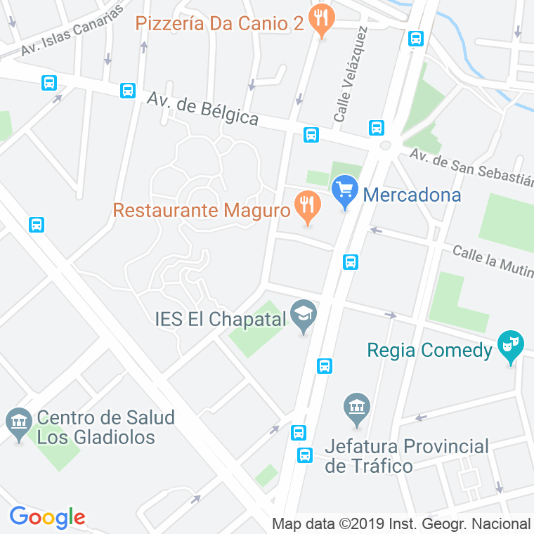 Código Postal calle Madrid, avenida en Santa Cruz de Tenerife