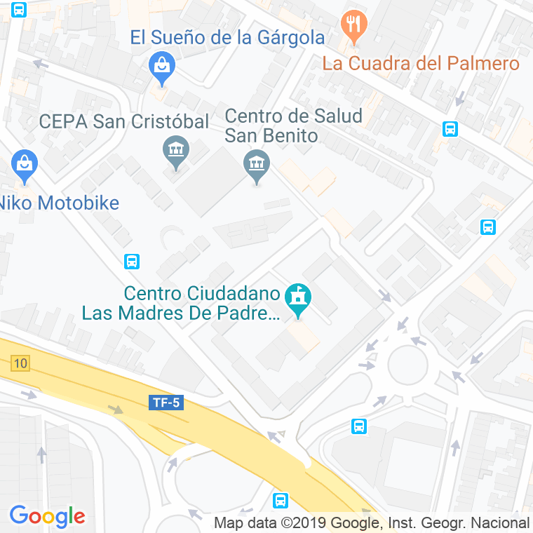 Código Postal calle Benito Perez Galdos en Laguna,La
