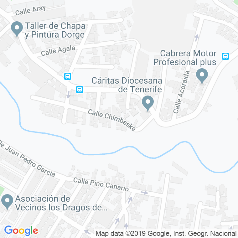 Código Postal calle Chimbesque/chimbeske en Laguna,La