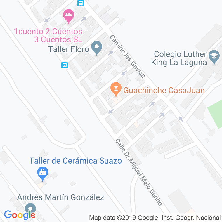 Código Postal calle Nilo Garcia Gonzalez en Laguna,La