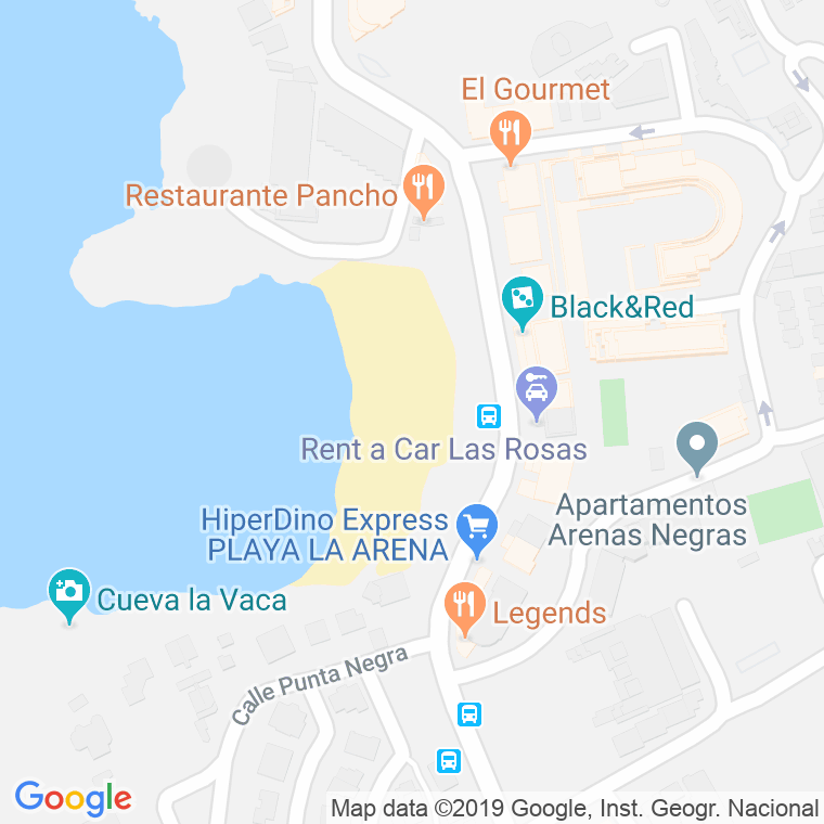 Código Postal de Arena, De La en Santa Cruz de Tenerife