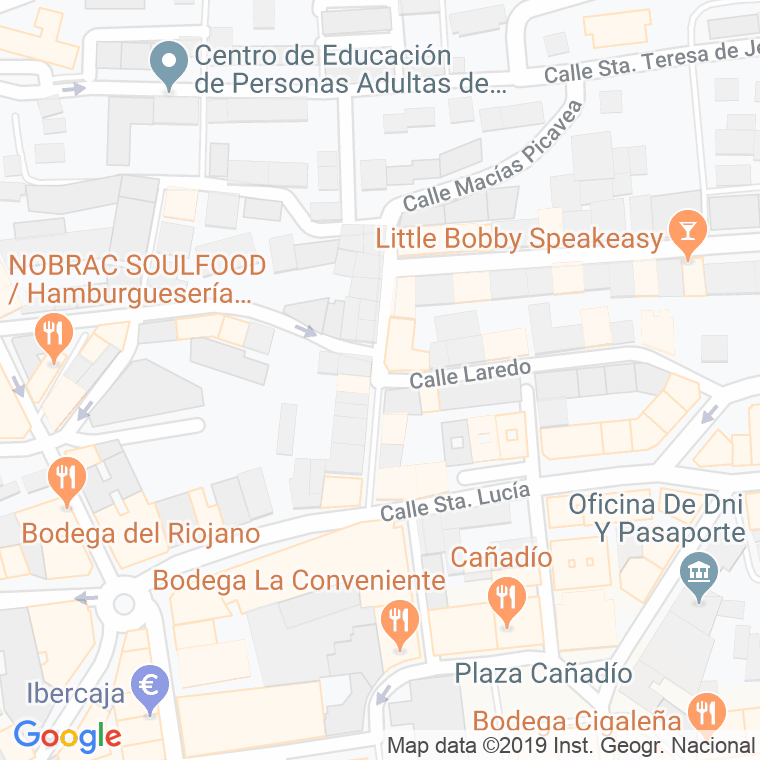 Código Postal calle San Simon en Santander