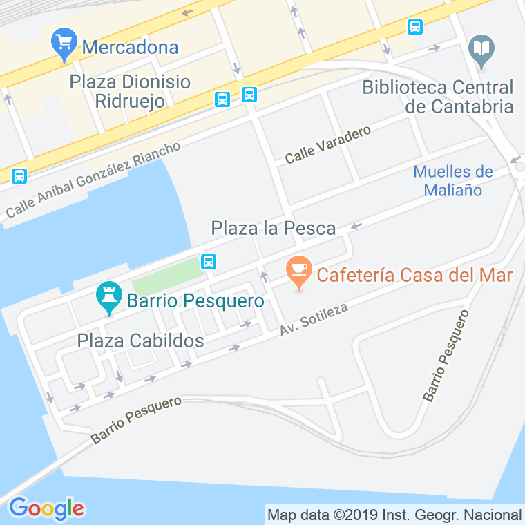 Código Postal calle Marques De La Ensenada en Santander
