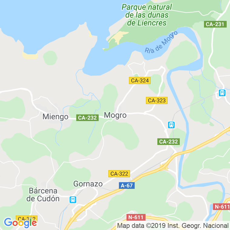 Código Postal de Mogro en Cantabria