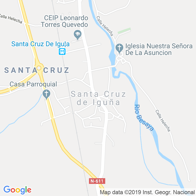 Código Postal de Santa Cruz De Iguña en Cantabria