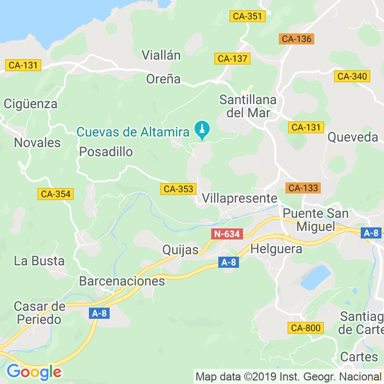Código Postal de Lloredo en Cantabria