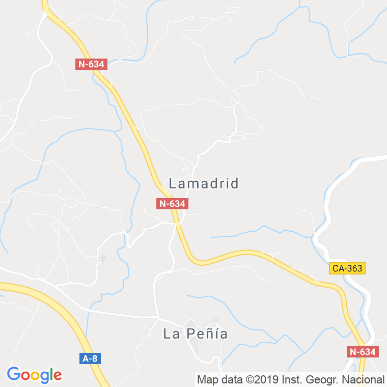 Código Postal de Lamadrid en Cantabria