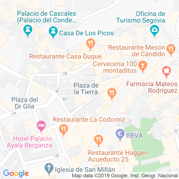 Código Postal calle Carmen en Segovia
