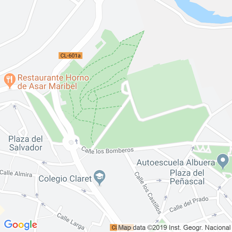 Código Postal calle Angel De La Guarda en Segovia