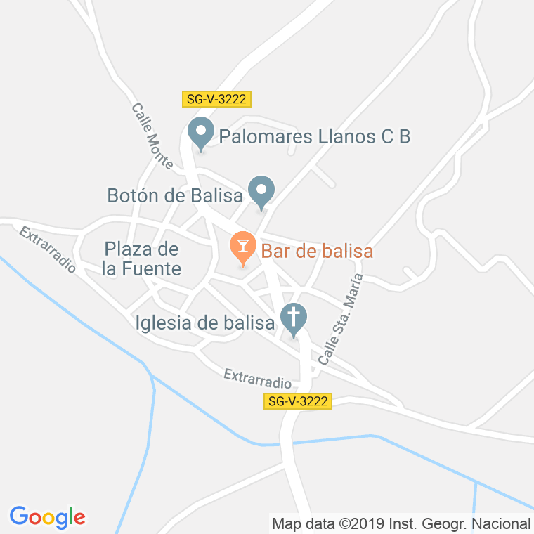 Código Postal de Balisa en Segovia