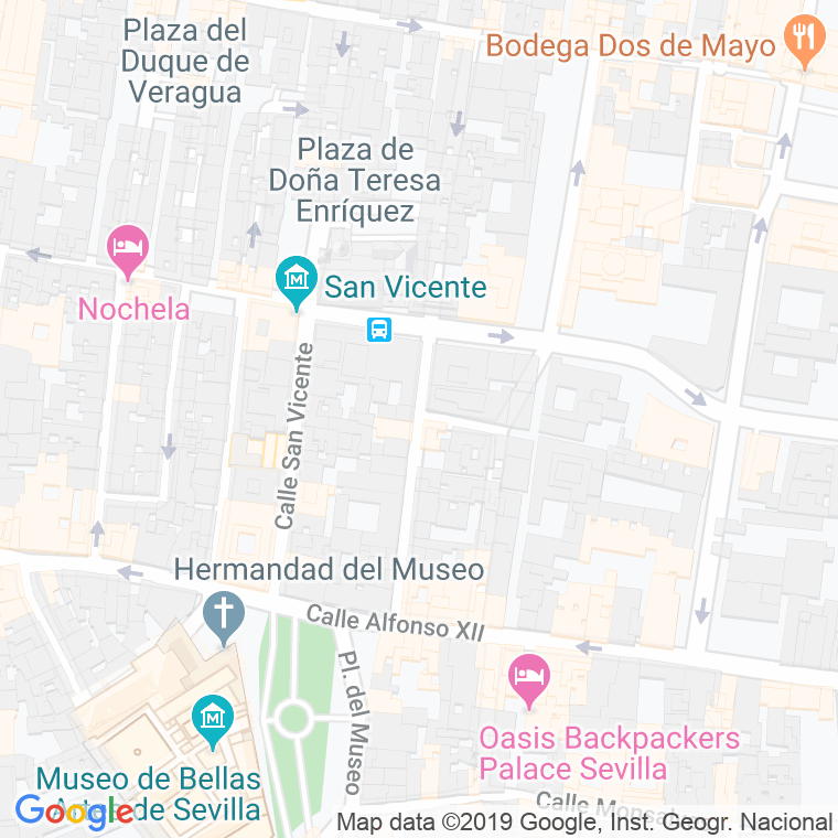 Código Postal calle Abad Gordillo en Sevilla