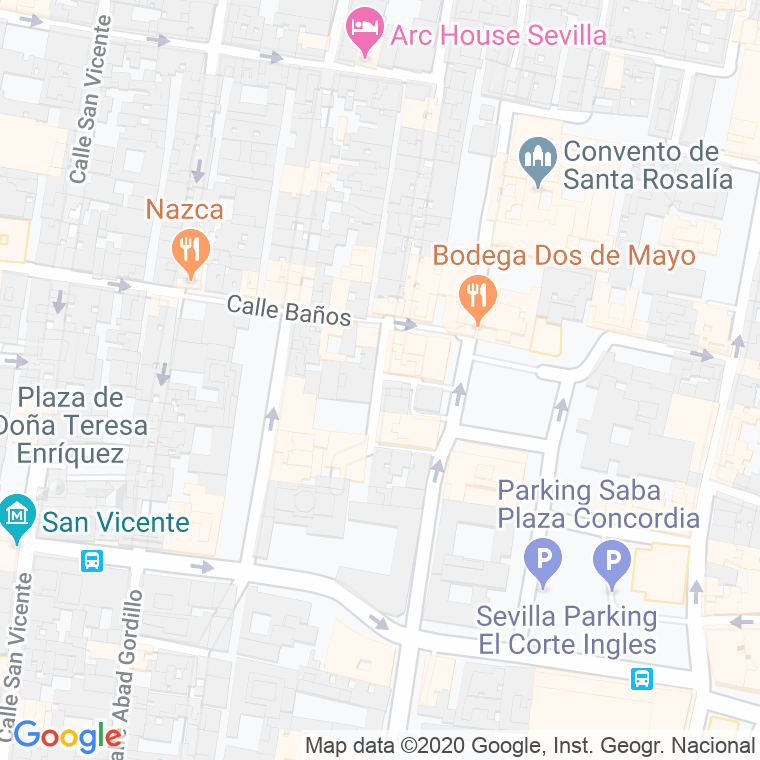 Código Postal calle Antolinez en Sevilla