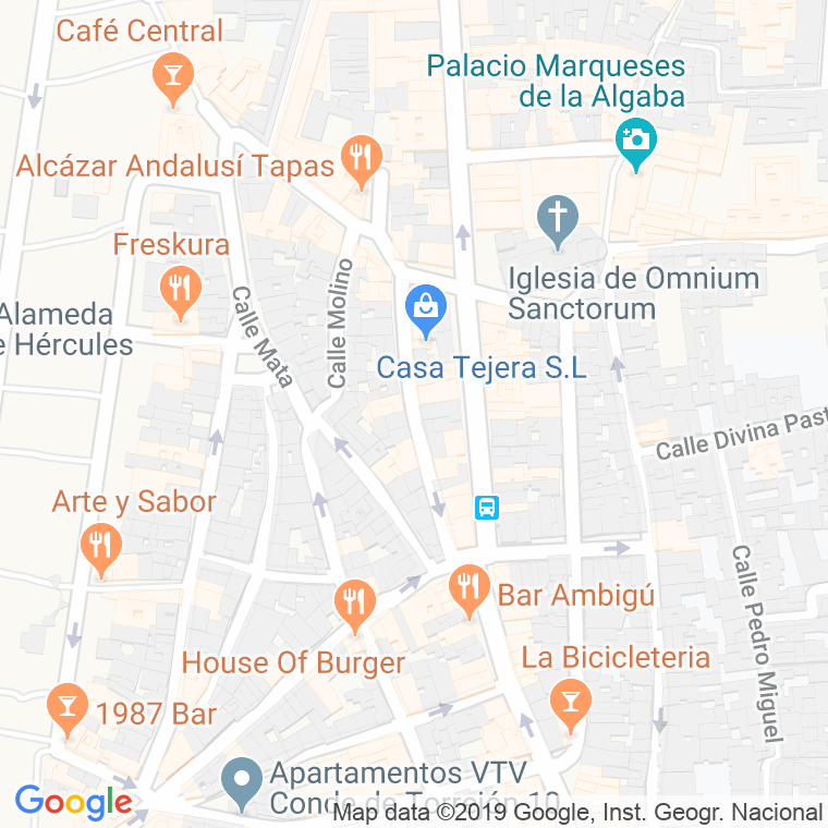 Código Postal calle Guadiana en Sevilla