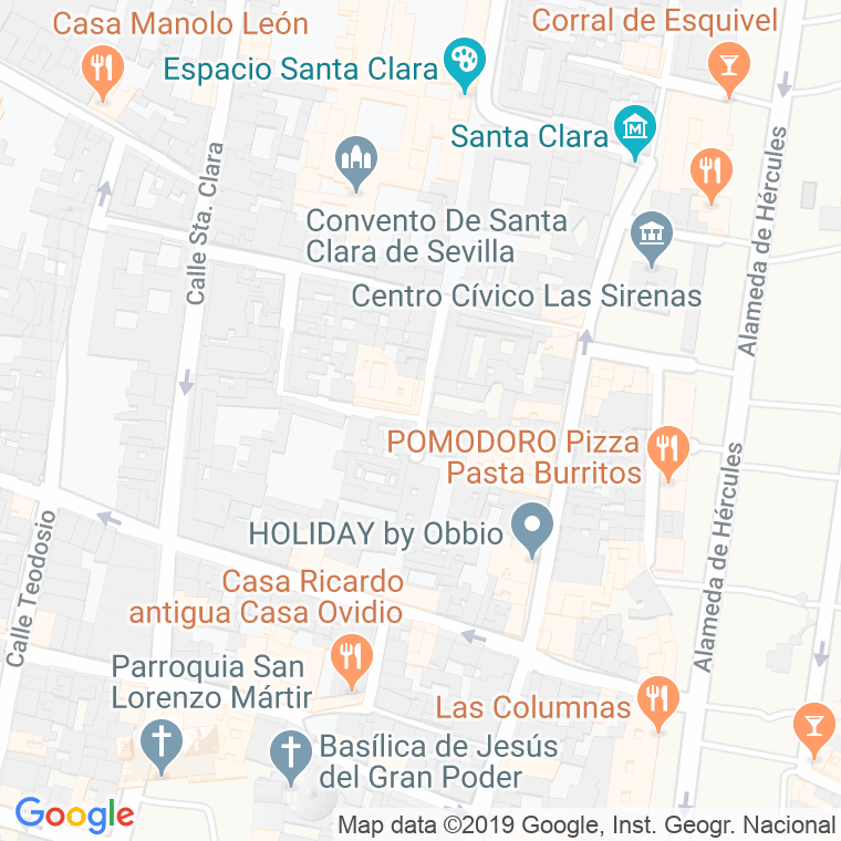 Código Postal calle Medina en Sevilla