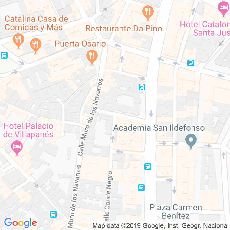 Código Postal calle Almirante Tenorio en Sevilla