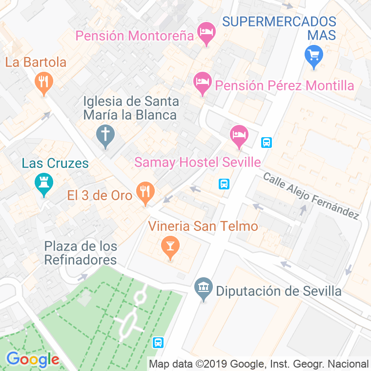 Código Postal calle Conquista en Sevilla