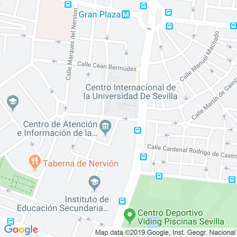 Código Postal calle Agustin Argüelles, pasaje en Sevilla