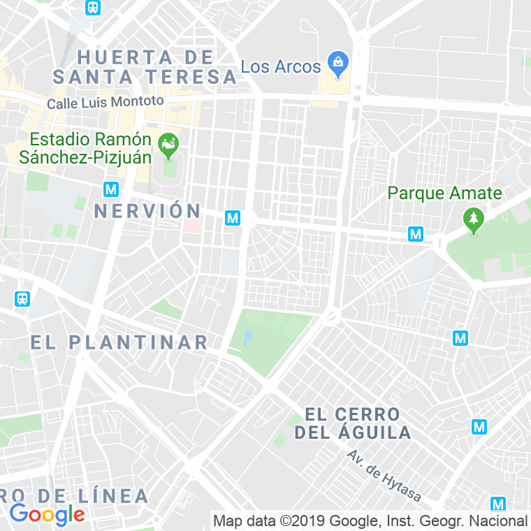 Código Postal calle Francisco Valera en Sevilla