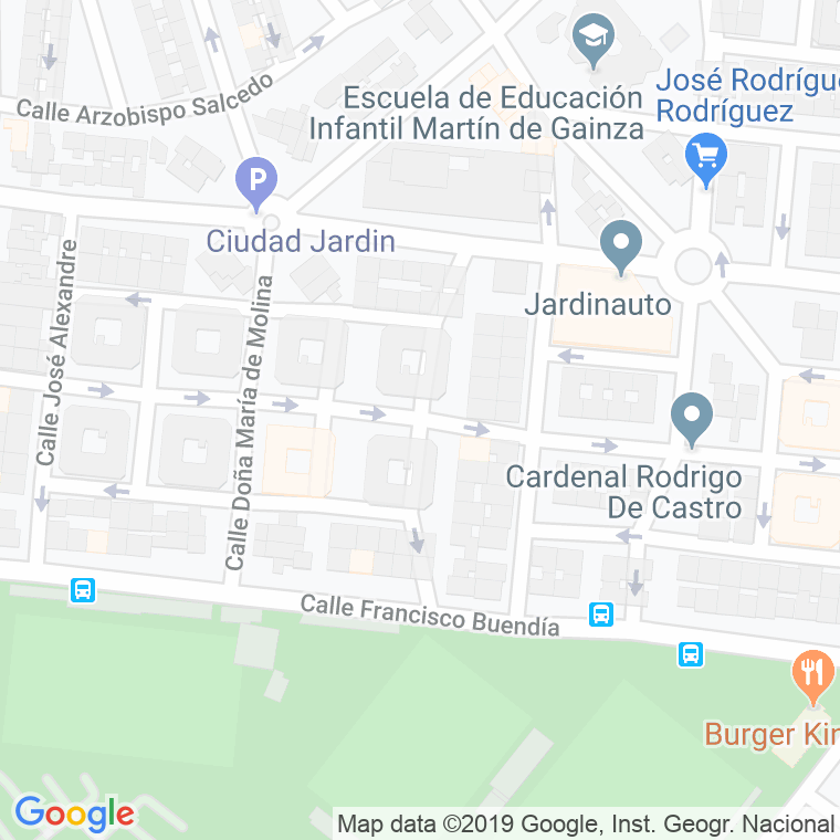 Código Postal calle Juan Comberger en Sevilla