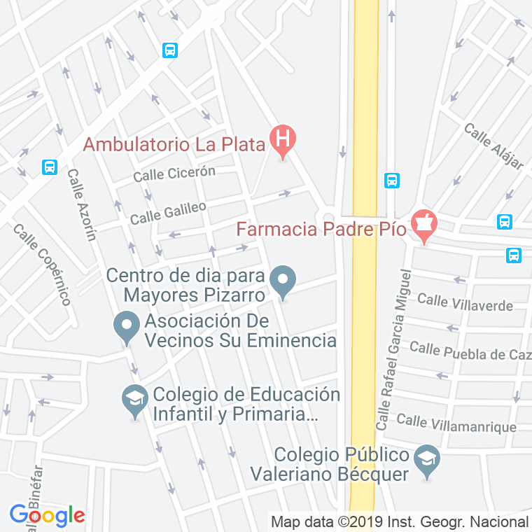 Código Postal calle Algaba, La en Sevilla