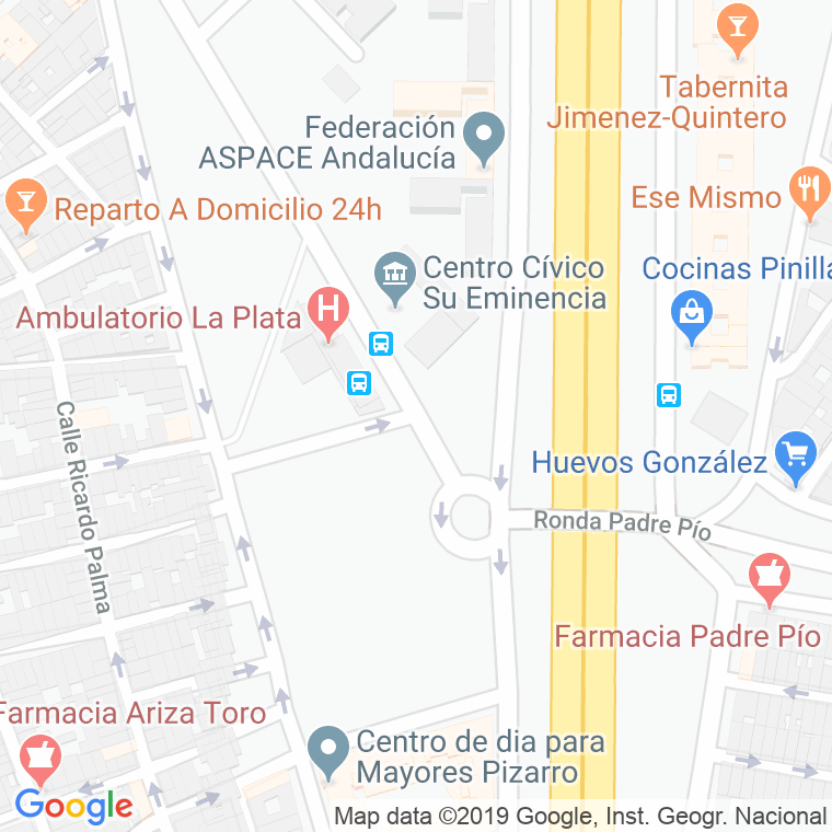 Código Postal calle Amaya en Sevilla
