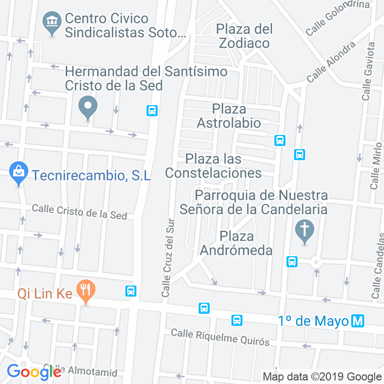 Código Postal calle Boyeros en Sevilla